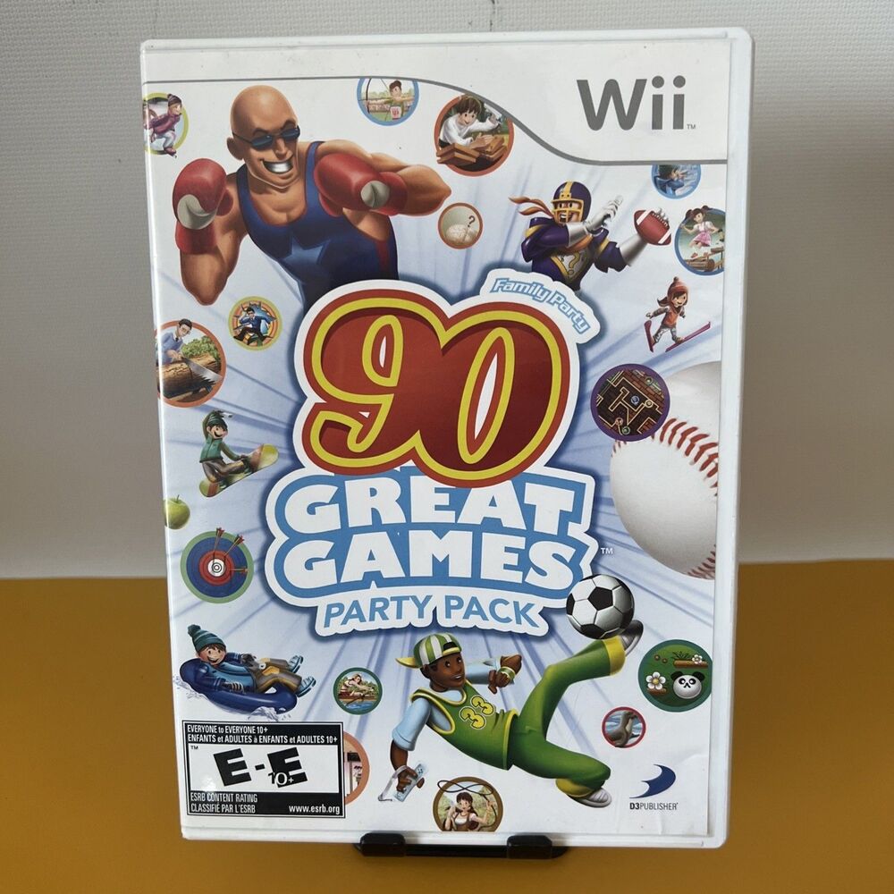 Family Party: 90 Great Games Party Pack (Nintendo Wii, 2010)